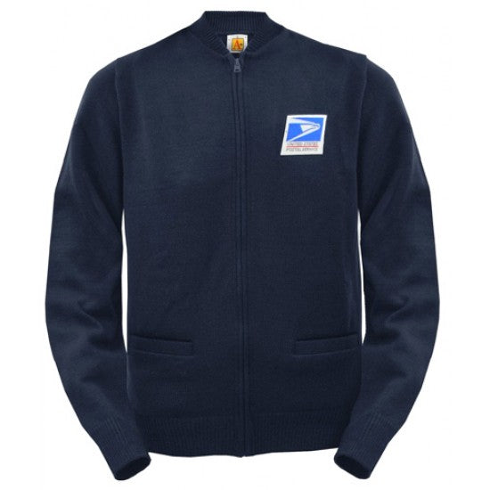 USPS Zip Front Sweater