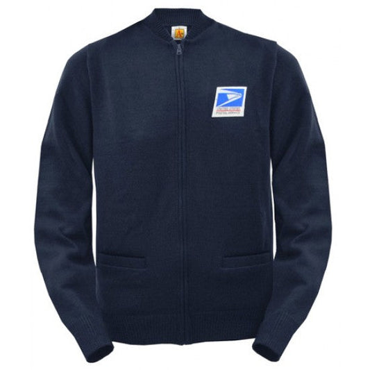 USPS Zip Front Sweater