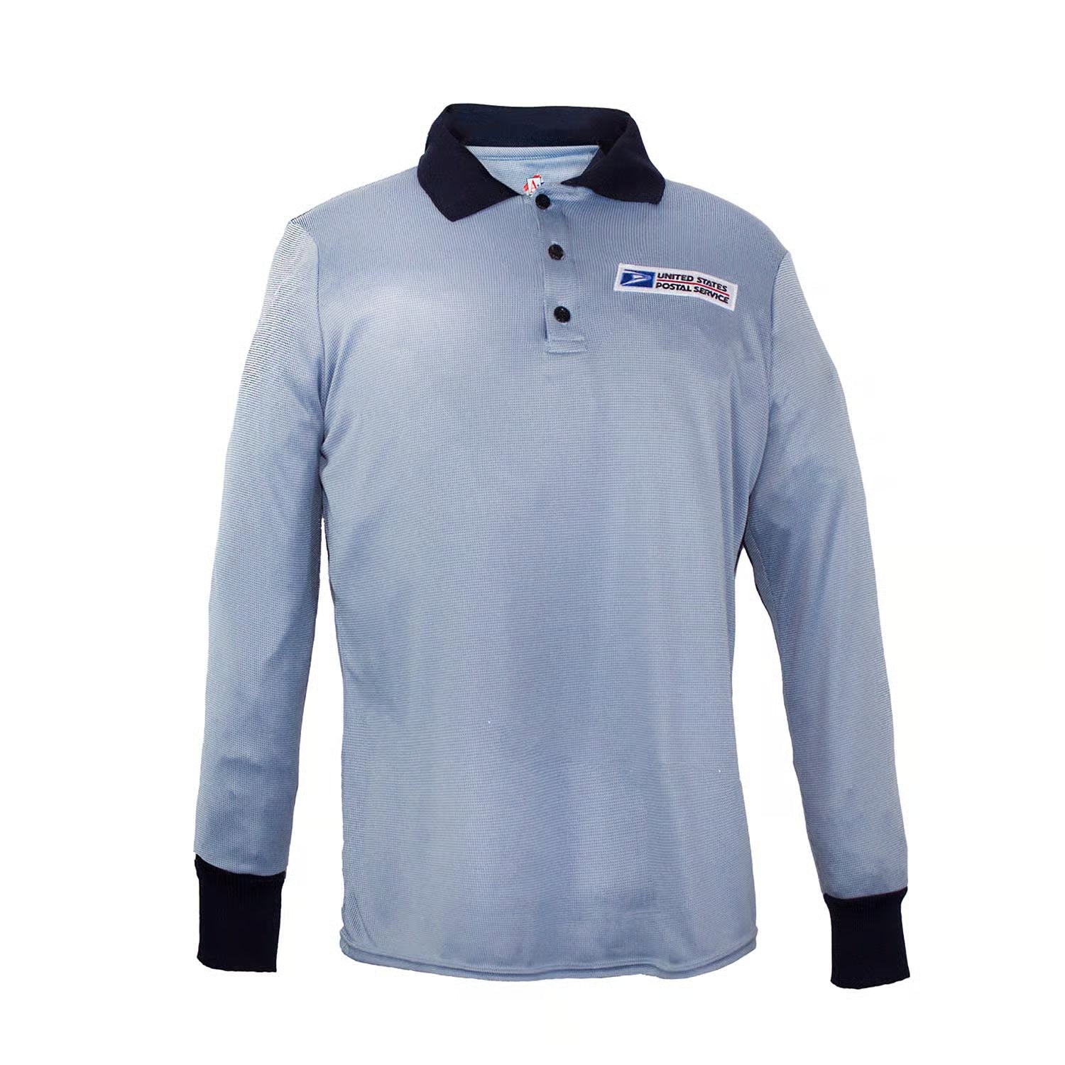 Men's Long Sleeves Postal Postal Clerk Polo