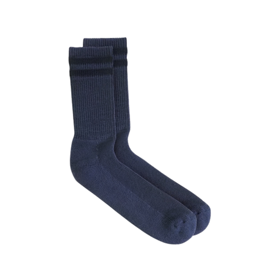 Blue Postal Socks
