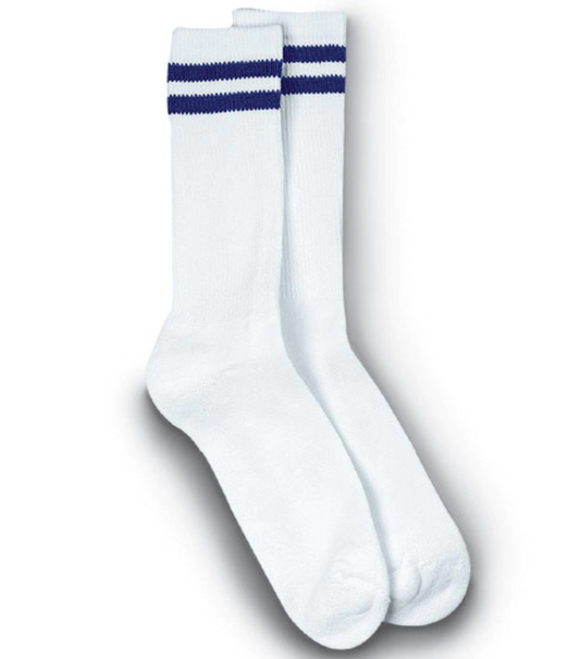USPS Crew Length Postal Sock-White