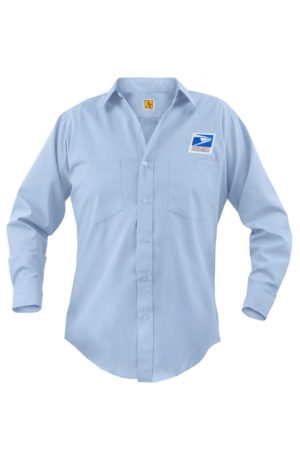 USPS Mens Letter Carrier Long Sleeves Carrier Shirt
